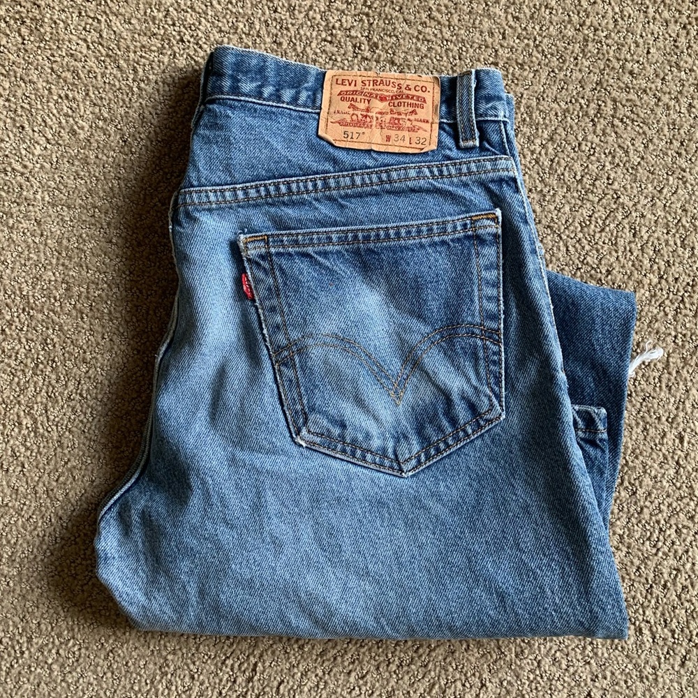 Levi's Men's Classic Blue Bootcut Jeans